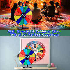 LRMBKM rotating wheel with dry erase marker for quick updates