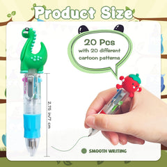 Lshfwn mini multicolor pen with fruit pattern adds colorful notes for kids.
