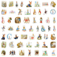 LTZSTONE Peter Rabbit stickers for car bumpers protect surfaces with UV-resistant ink.
