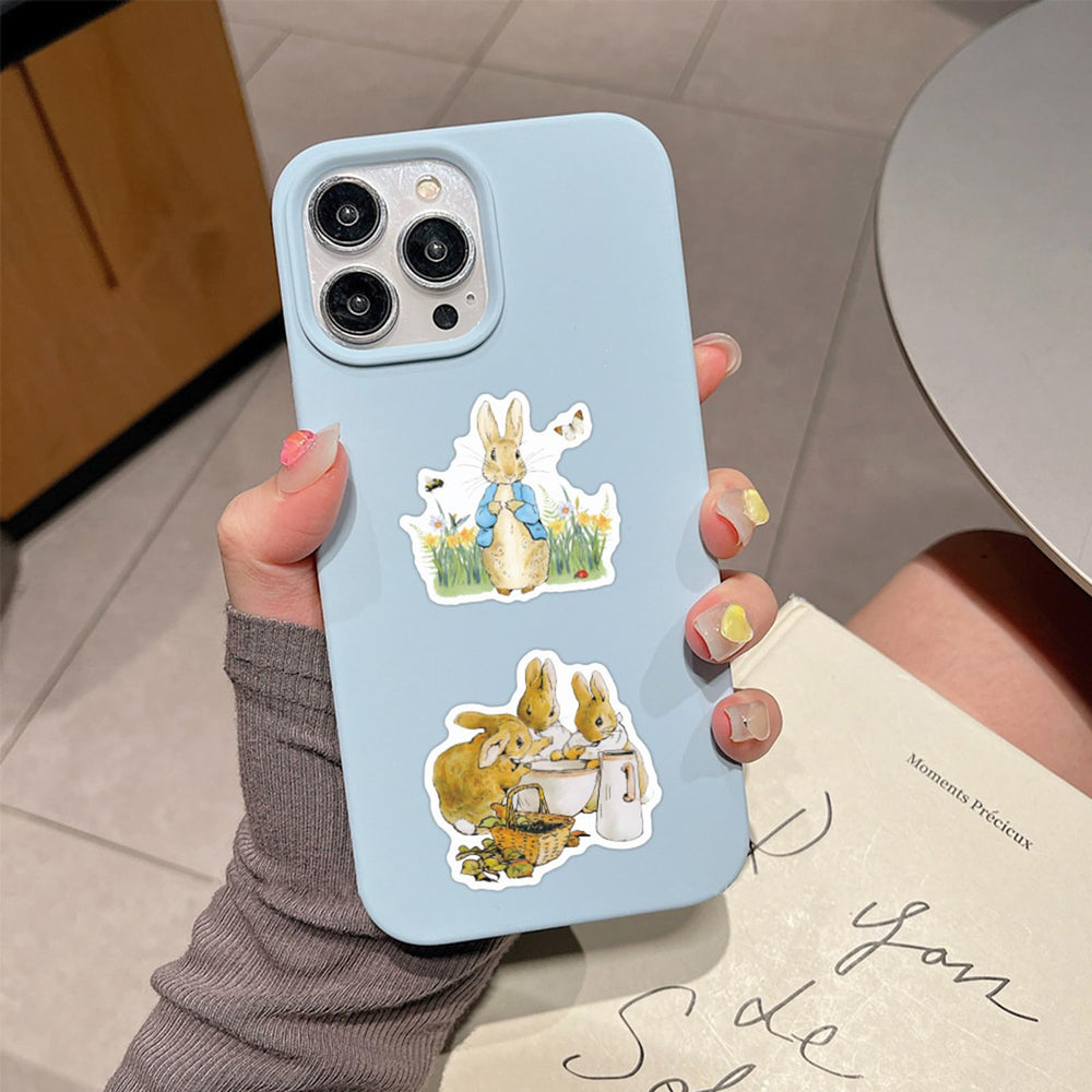 LTZSTONE Peter Rabbit stickers on a water bottle resist sun fade and stay bright.