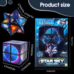 Luaxkpi colorful puzzle cubes for focus and creativity