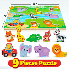 Lucas & Friends durable wooden construction ensures safe, long-lasting toddler toy