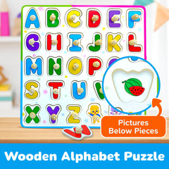Lucas & Friends bright colors boost engagement during alphabet play.