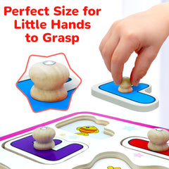 Lucas & Friends ABC puzzle makes a thoughtful screen-free gift.