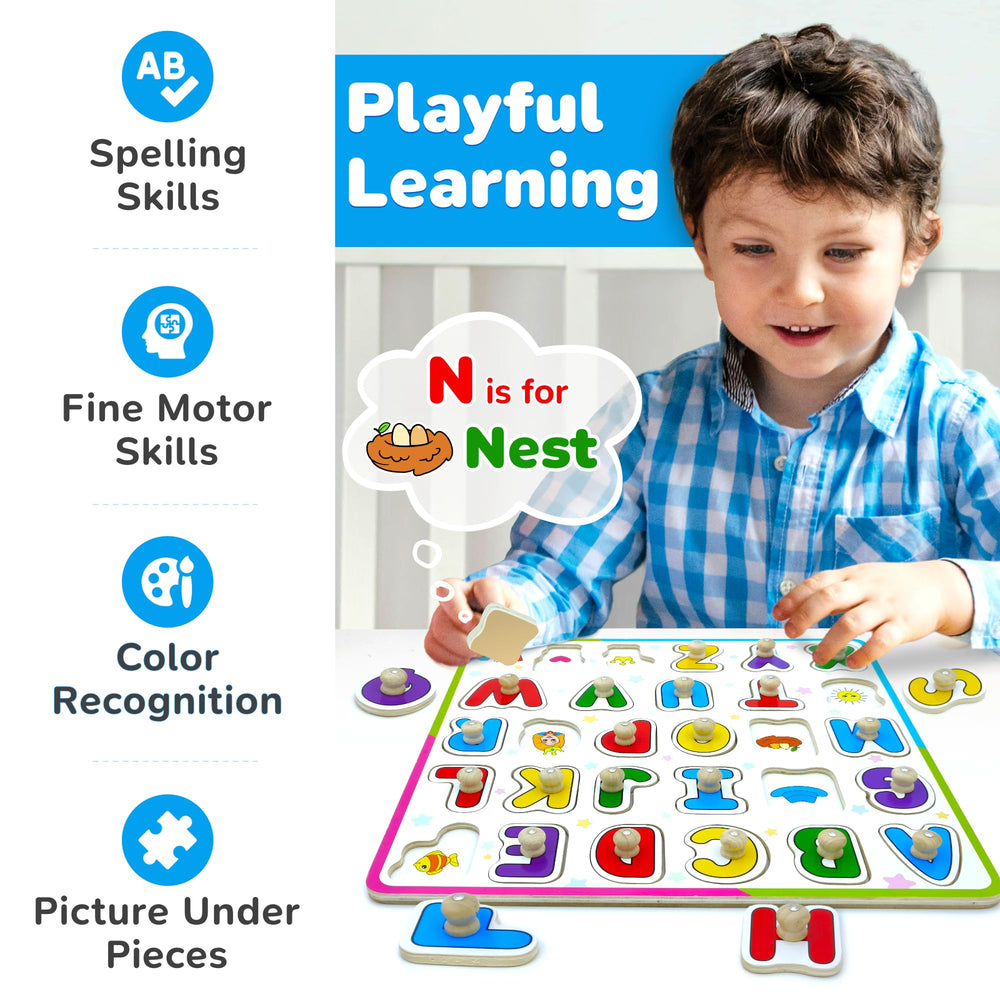 Lucas & Friends smooth wooden surface offers comfortable touch.