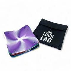 Luck Lab bowls fold flat for compact, effortless transport