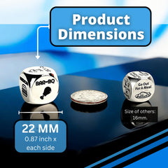 Luck Lab Date Decider Dice illustrating dining mood for date night planning