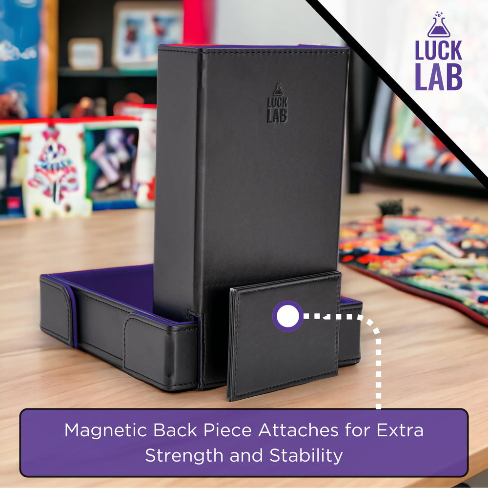 Luck Lab Raven design adds style while remaining portable in bags.