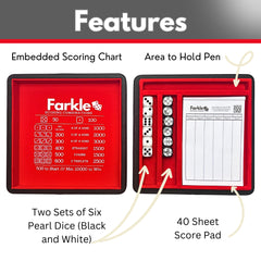 Luck Lab Farkle 40-sheet score pad ready for rounds