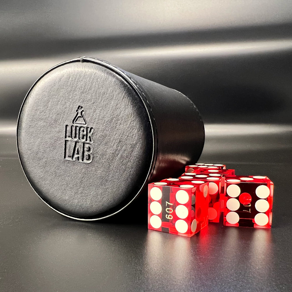 Luck Lab magic tricks dice cup for dramatic stacking and reveals.