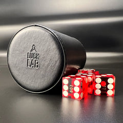 Luck Lab magic tricks dice cup for dramatic stacking and reveals.