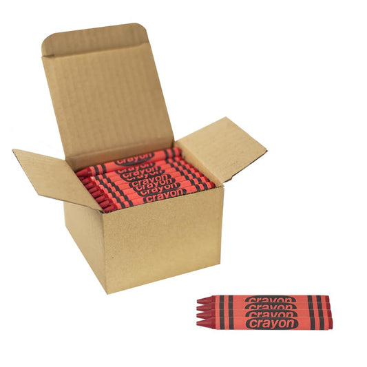 Lucky Art Crayonology 80-count pack for bulk projects with consistent shade.