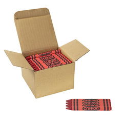 Lucky Art Crayonology 80-count pack for bulk projects with consistent shade.