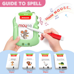 Lucky Cup phonics learning cards with colorful visuals to boost early literacy
