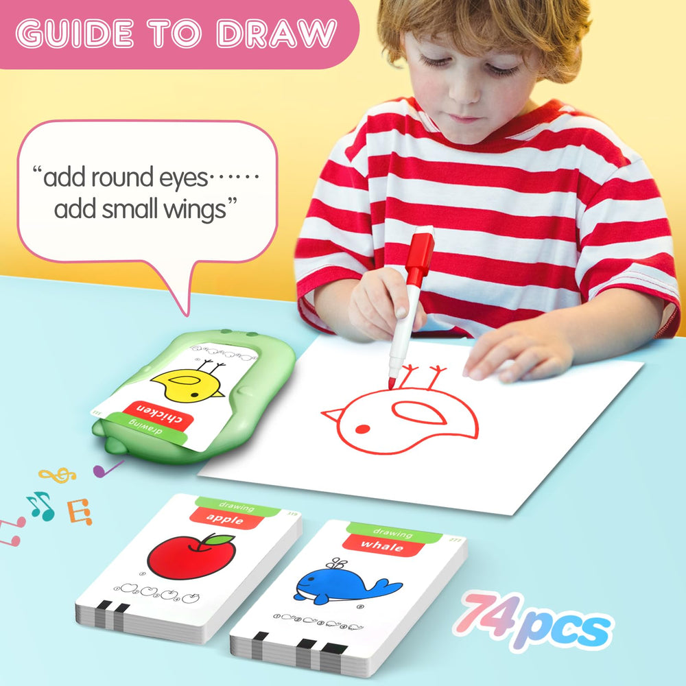 Lucky Cup washable drawing pens used for mess-free creative play
