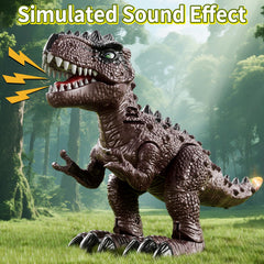 Lucky Doug simulated-sounds feature adds authentic roars to playtime.