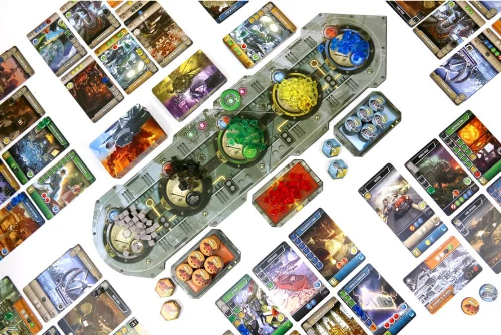 LUCKY DUCK GAMES It's a Wonderful World 7-player setup image hints at bigger social play experiences.