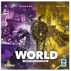 LUCKY DUCK GAMES It's a Wonderful World campaign map image expands campaign length and strategic possibilities.
