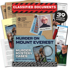 Lucky Egg MMC Murder on Mount Everest cover art for immersive mystery