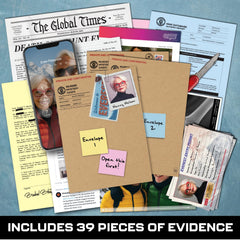 Lucky Egg MMC Murder on Mount Everest digital clues portal with suspect profiles