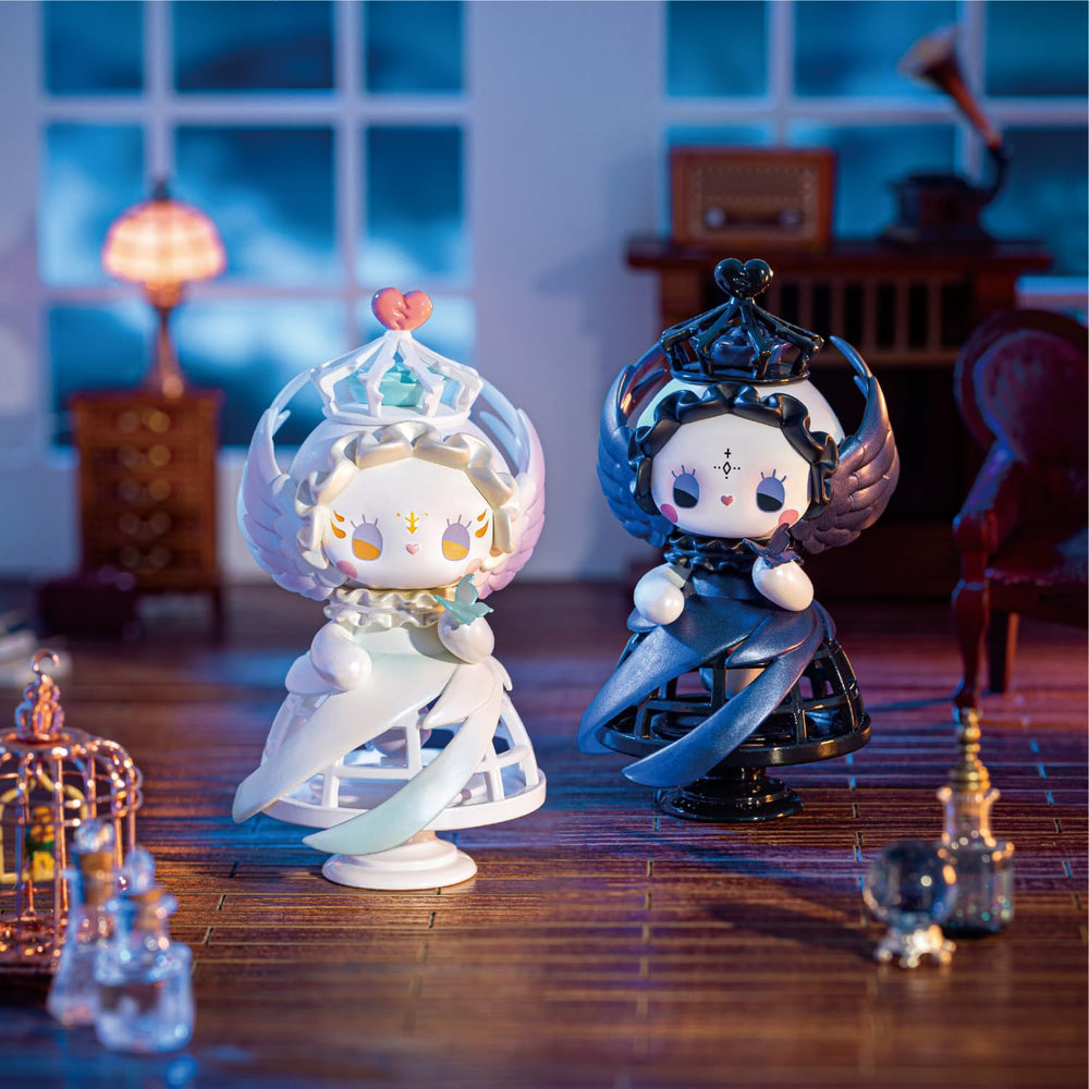 LUCKY EMMA Secret Forest Frostveil Villa figure 7 uses non-toxic PVC with a durable hand-painted finish