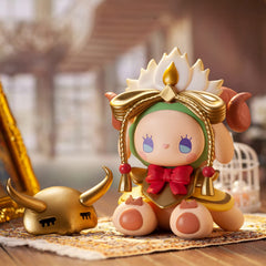LUCKY EMMA Hand-painted figures make charming desktop decorations