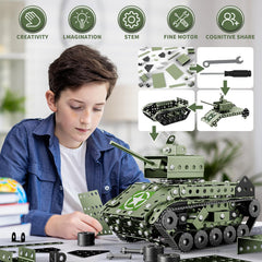 Lucky Doug 284-piece parts set supports imaginative engineering play.