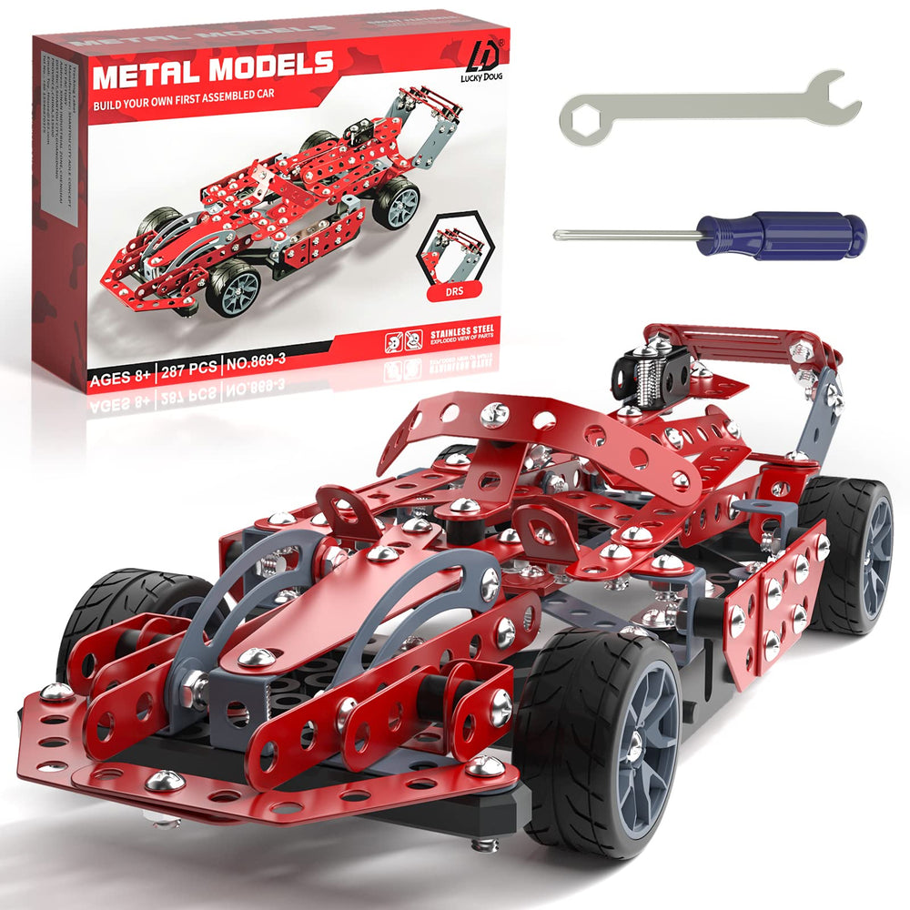 Lucky Doug Building Kit Model Car Assembly β hands-on STEM exploration for kids.