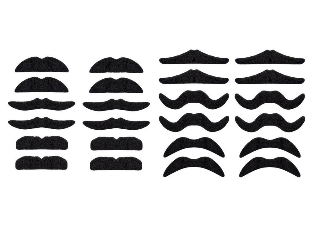 LuckyStar365 mustaches with six designs offer versatile party disguises for any mood.