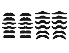 LuckyStar365 mustaches with six designs offer versatile party disguises for any mood.