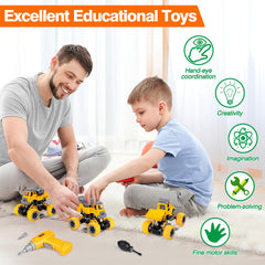 LUDILO electric drill accessory for kid-friendly assembly play