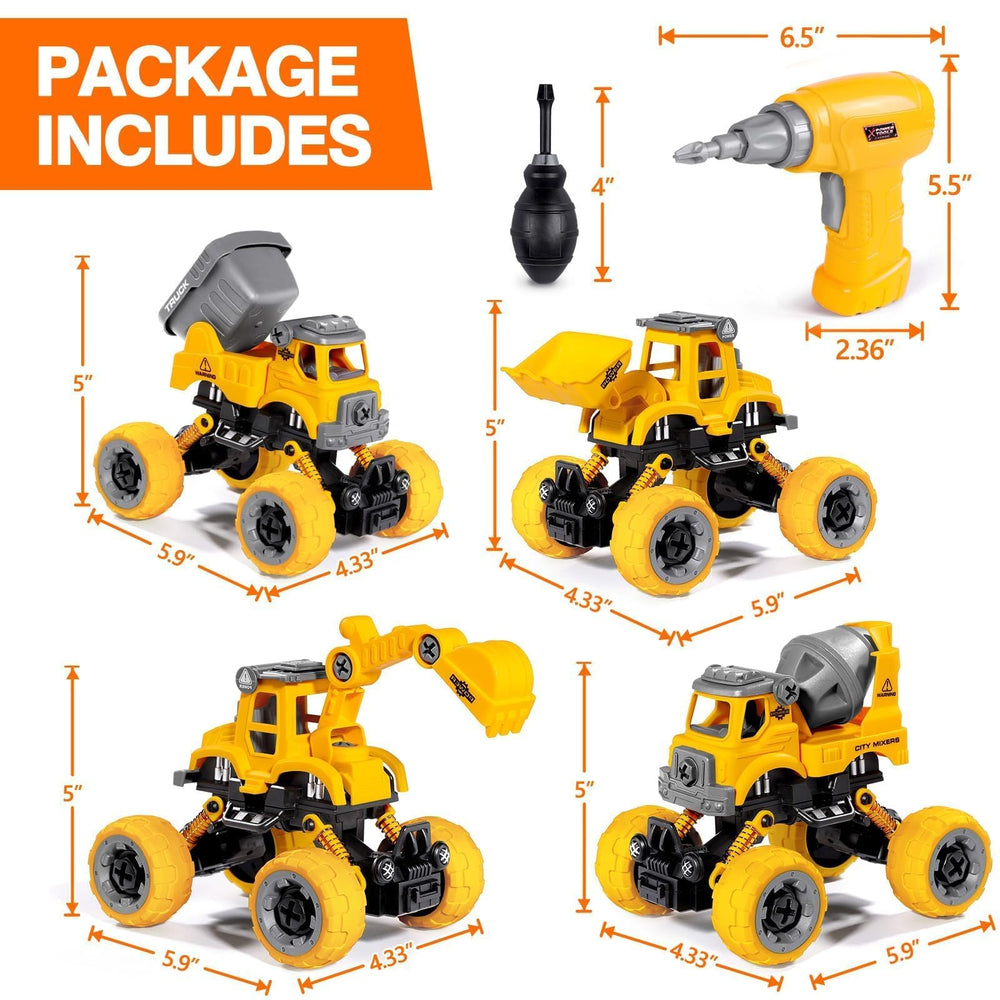 LUDILO hand drill designed for small hands to assemble and disassemble