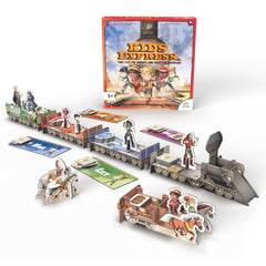 Ludonate Kids Express bandits-on-train, kids teamwork against playful bandits