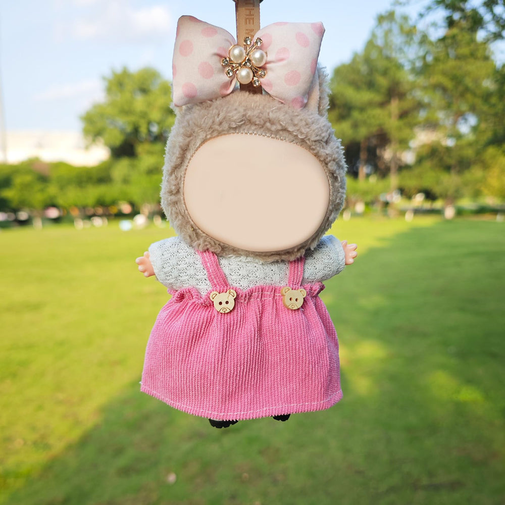 Lukax doll skirt for easy mix and match style