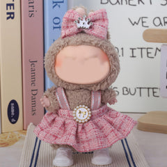 Lukax soft fabric doll clothes ensure gentle, comfortable wear.
