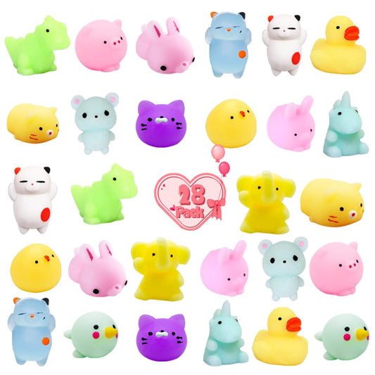 LUKBERA Mochi Squishy cat design for stress relief and classroom fun.