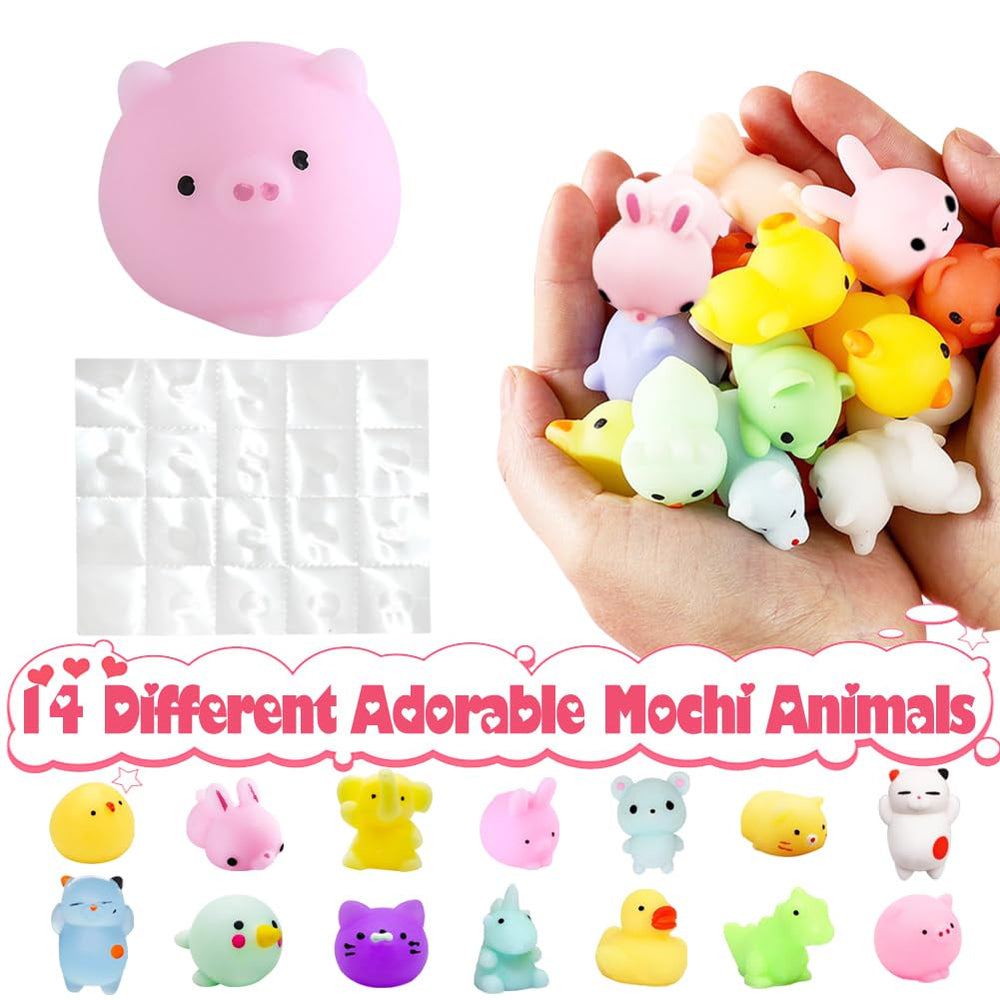 LUKBERA Mochi Squishy octopus design provides soft texture and calming fidget option.