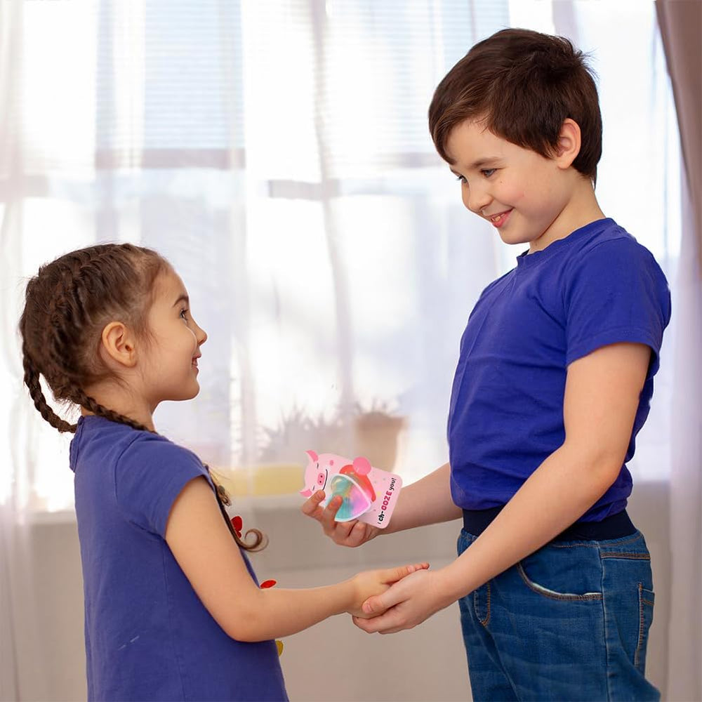 LUKBERA Valentine’s Day slime, a thoughtful kids' gift.