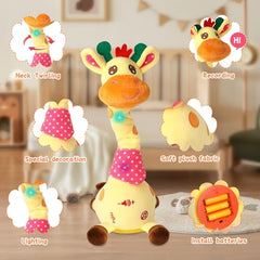 LUKETURE Soft plush material provides a gentle, cuddly touch.