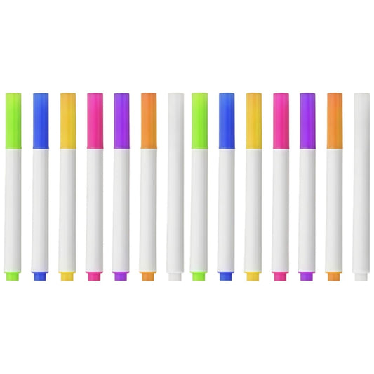 LULAFAYA liquid chalk markers on an LED note board with bright neon colors for bold signs
