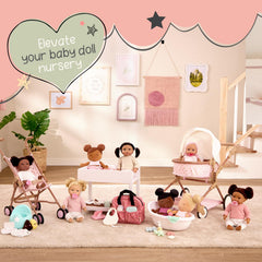LullaBaby imaginative play set encouraging storytelling during bath time.