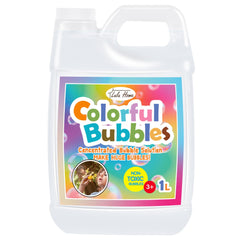 Lulu Home concentrated bubble solution bottle for easy, safe party refills.
