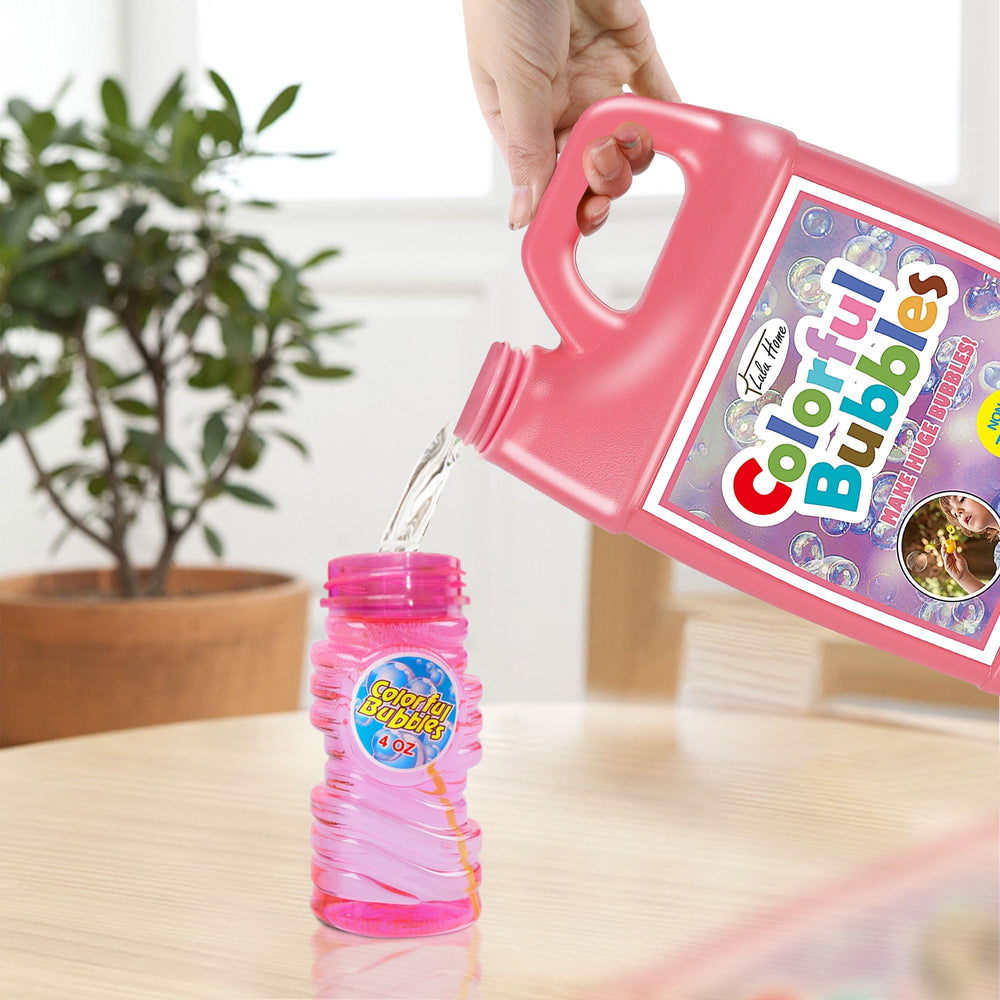 Lulu Home kid-friendly non-toxic bubble solution for safe play