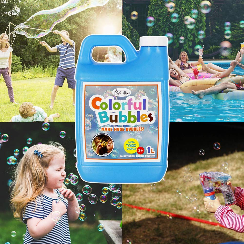 Lulu Home summer party bubbles add bright color and fun