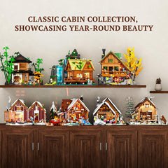Lumibricks Aurora display centerpiece elevating winter decor with serene vibes.