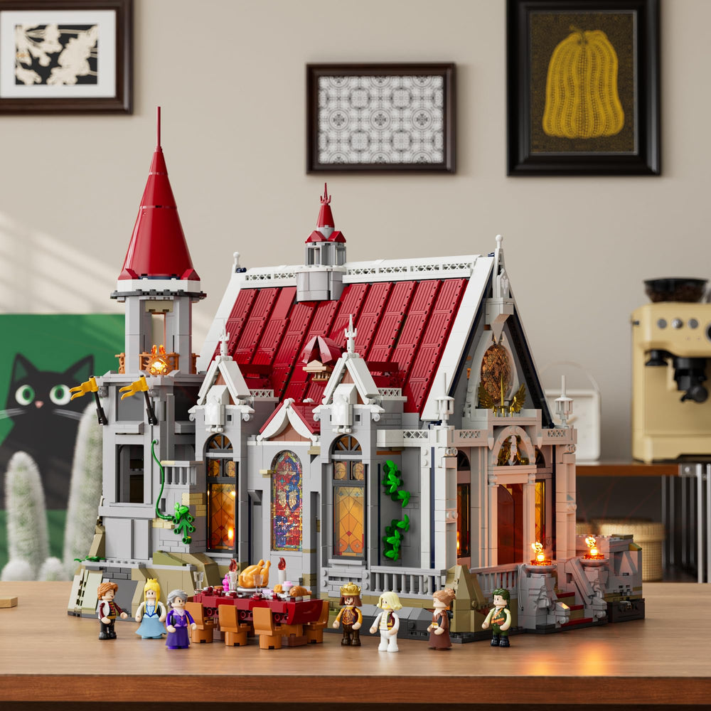 Lumibricks connection points let you link with future Medieval Castle sets.