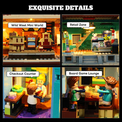 Lumibricks exclusive Wild West diorama sparks imaginative play and display value.