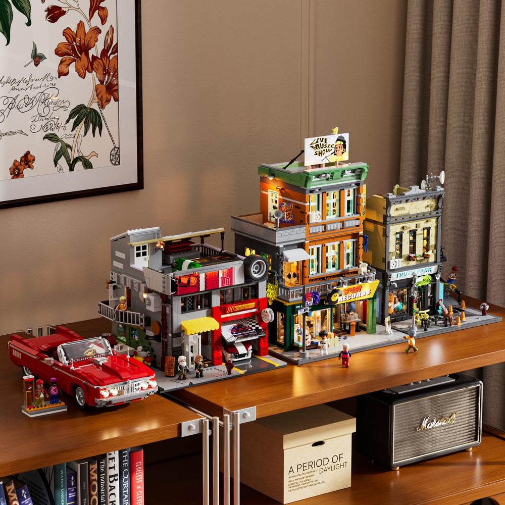Lumibricks Low Rider figures reflect retro fashion and add personality to builds.