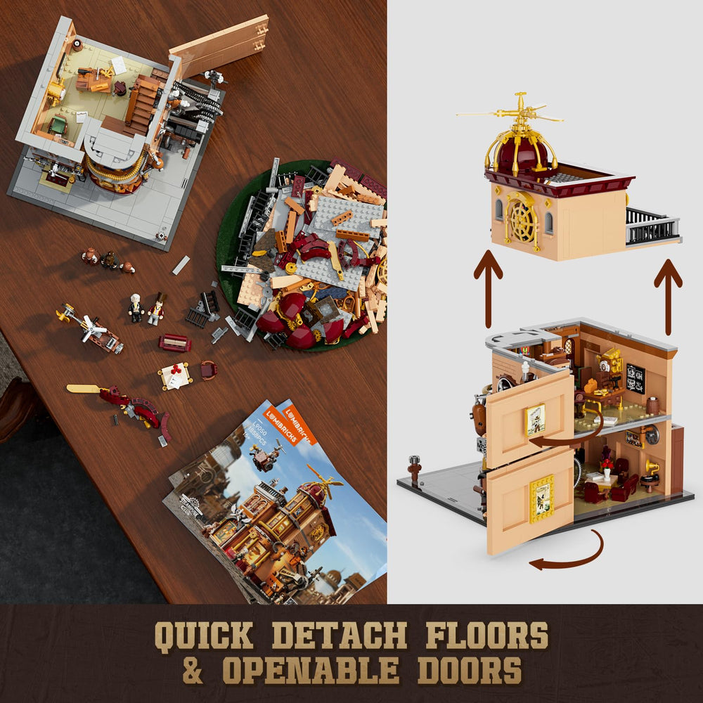 Lumibricks modular base design highlights adaptable layout options for dramatic setups.