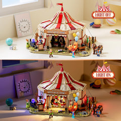 Lumibricks ringmaster diary treasure sparks narrative ideas during play